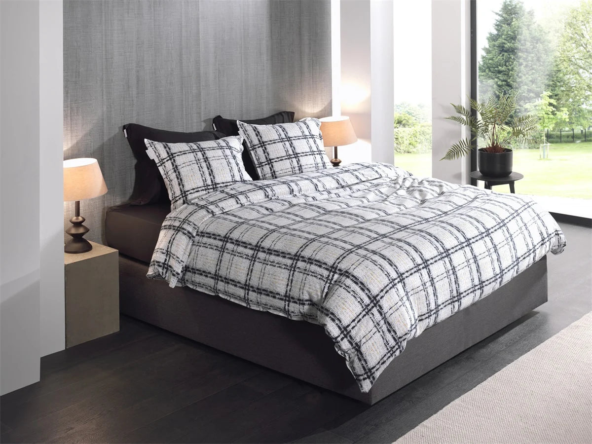 Heckettlane Dekbedovertrek Flanel Enio Multi