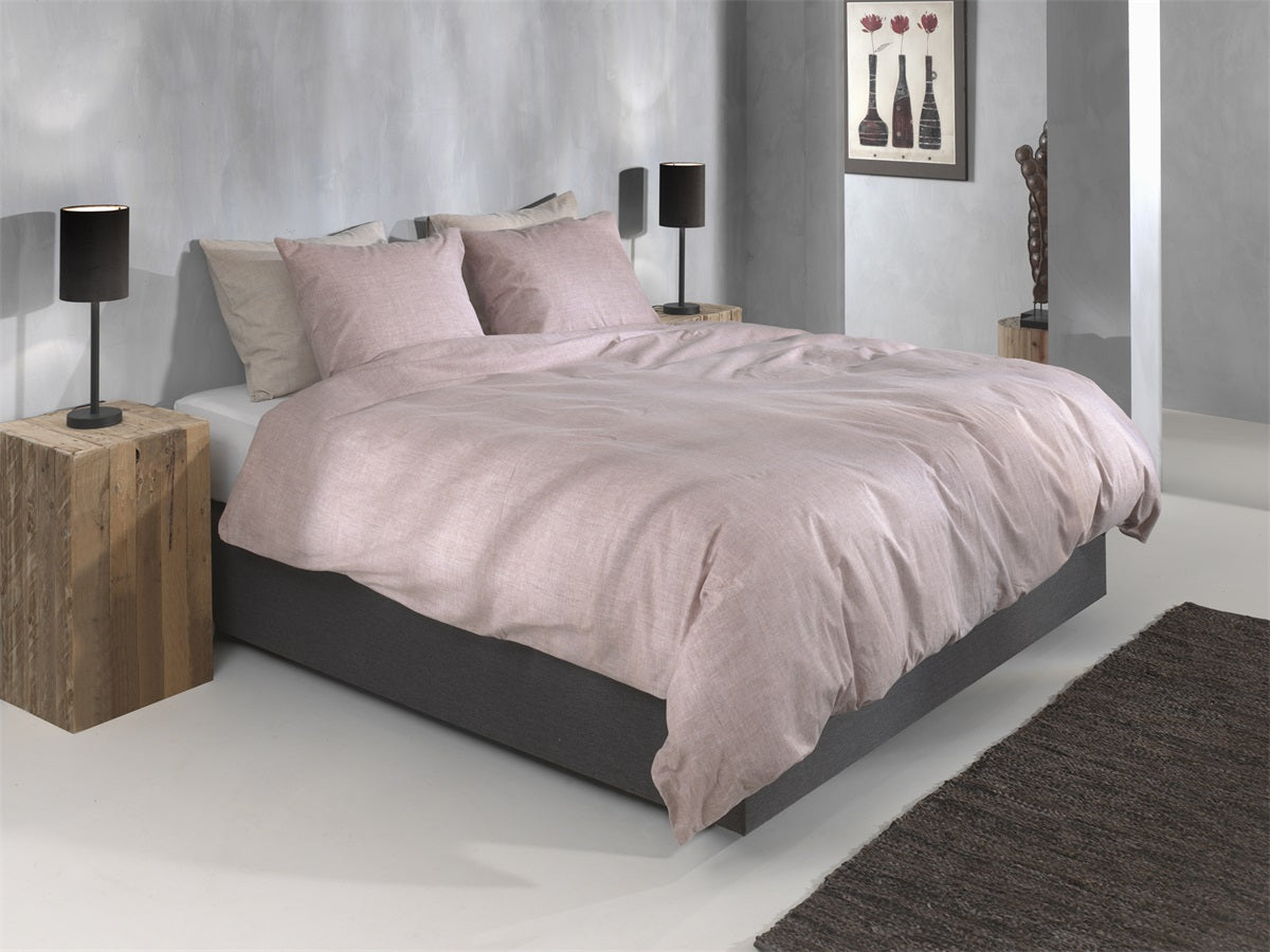 Zo Home Housse de couette Flanelle Flanella di Lino Coquillage Nude