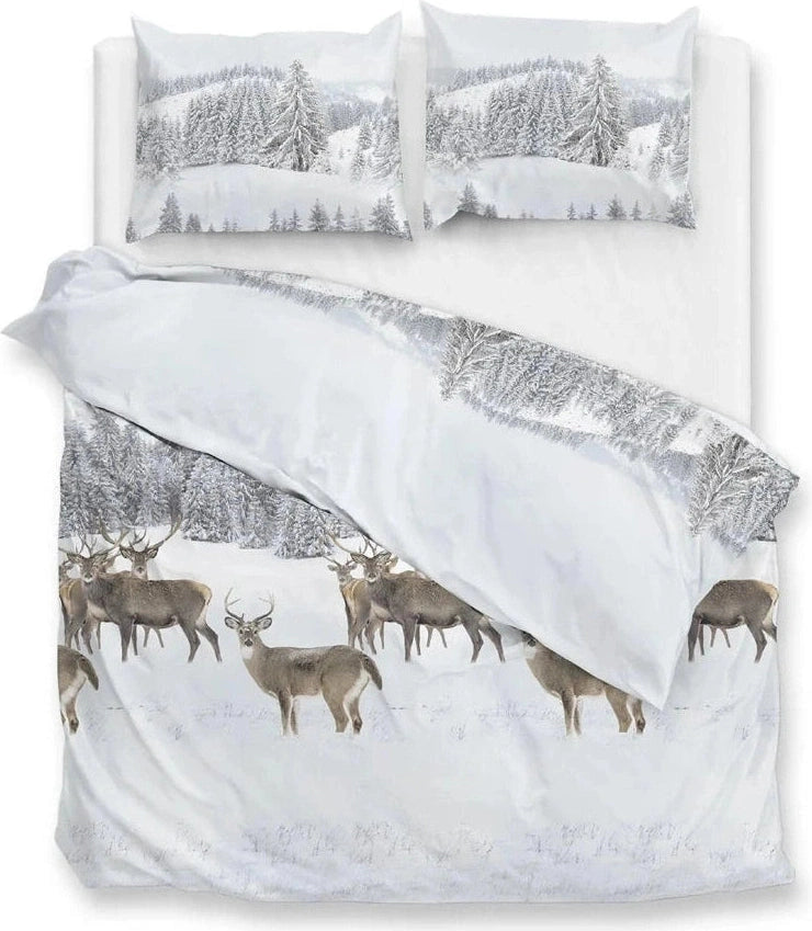 Zo Home Dekbedovertrek Flanel Cervo