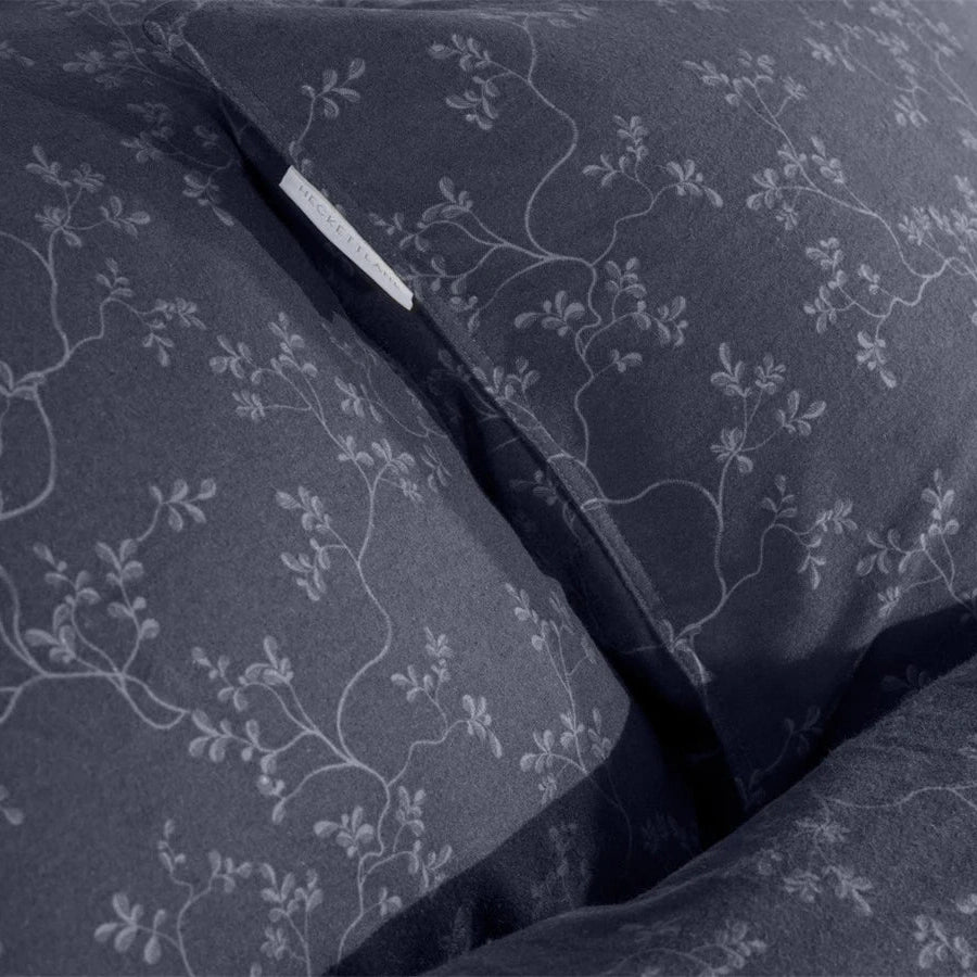 Housse de couette Heckettlane Flanelle Alloro Bleu foncé