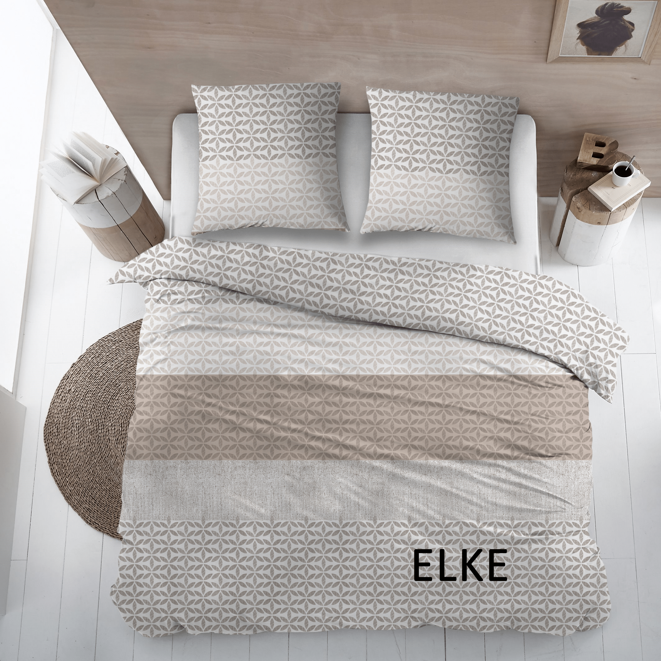 Sleepnight Housse de Couette Flanelle Elke