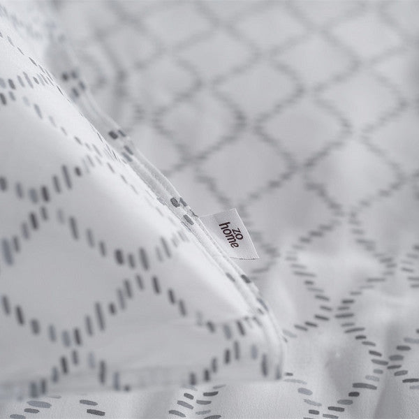 Zo Home Housse de Couette Satin Linea di Satinado Blanc