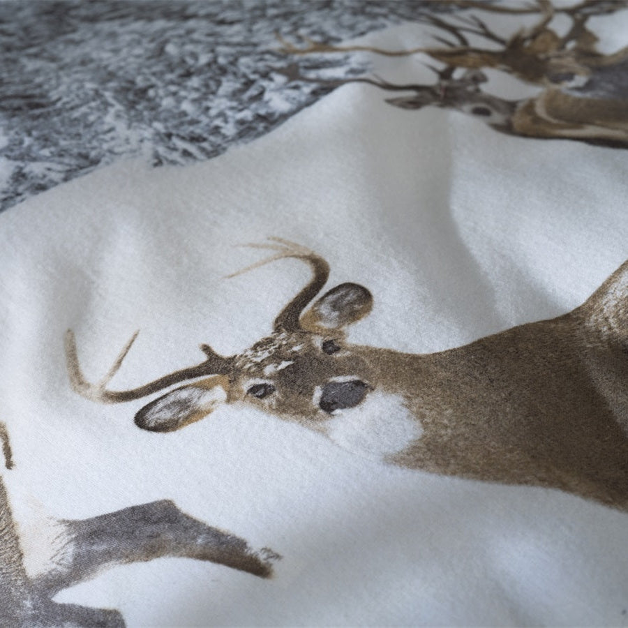 Zo Home Housse de couette Flanelle Cervo