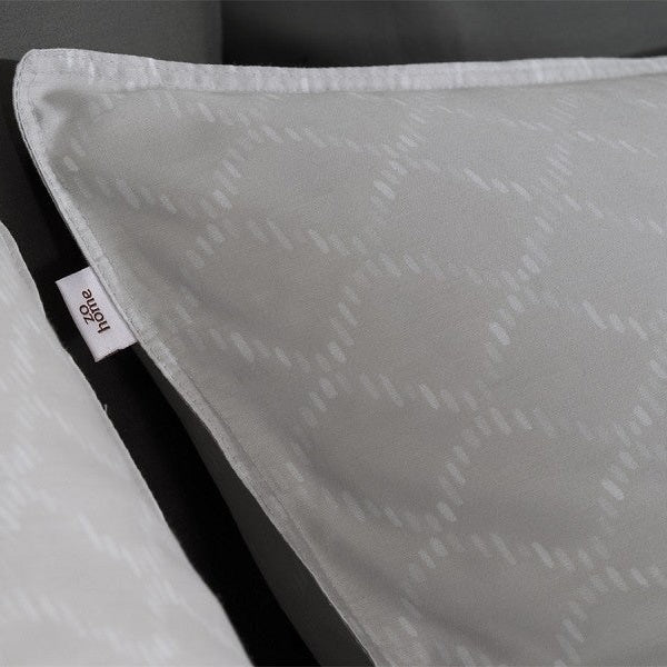 Zo Home Housse de Couette Satin Linea di Satinado Gris Cendré