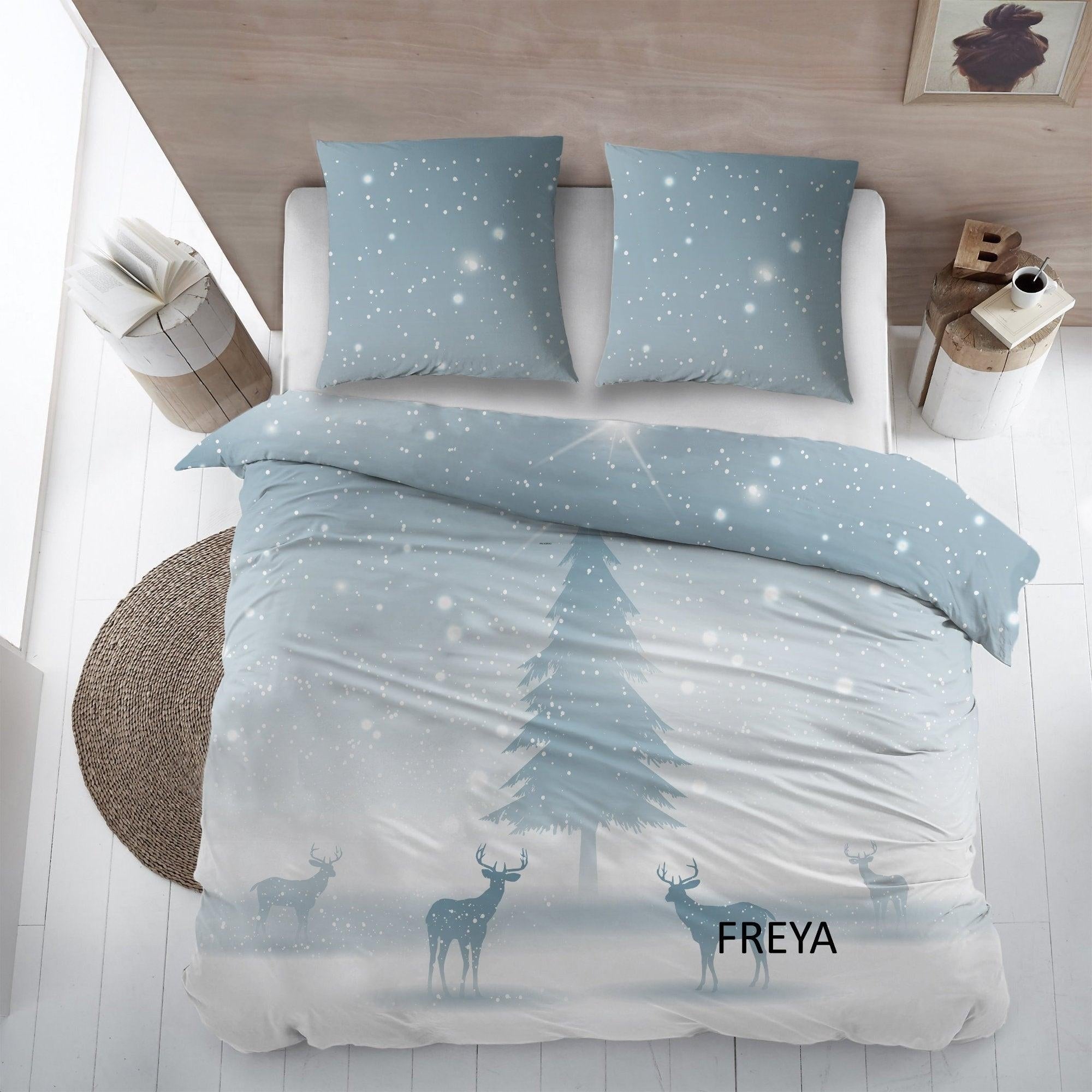 Cottons Dekbedovertrek Freya Flanel - Bedtextielonline.be