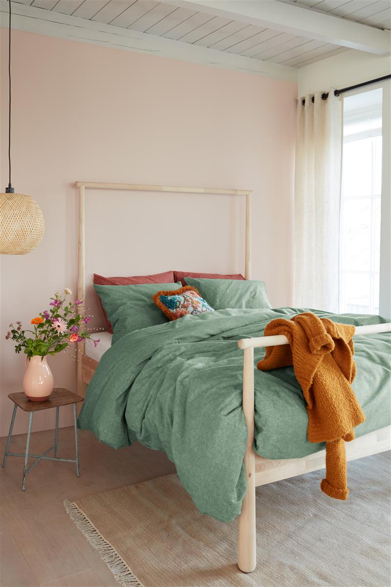 Bedinghouse Housse de couette Flanelle Frost Gris Vert