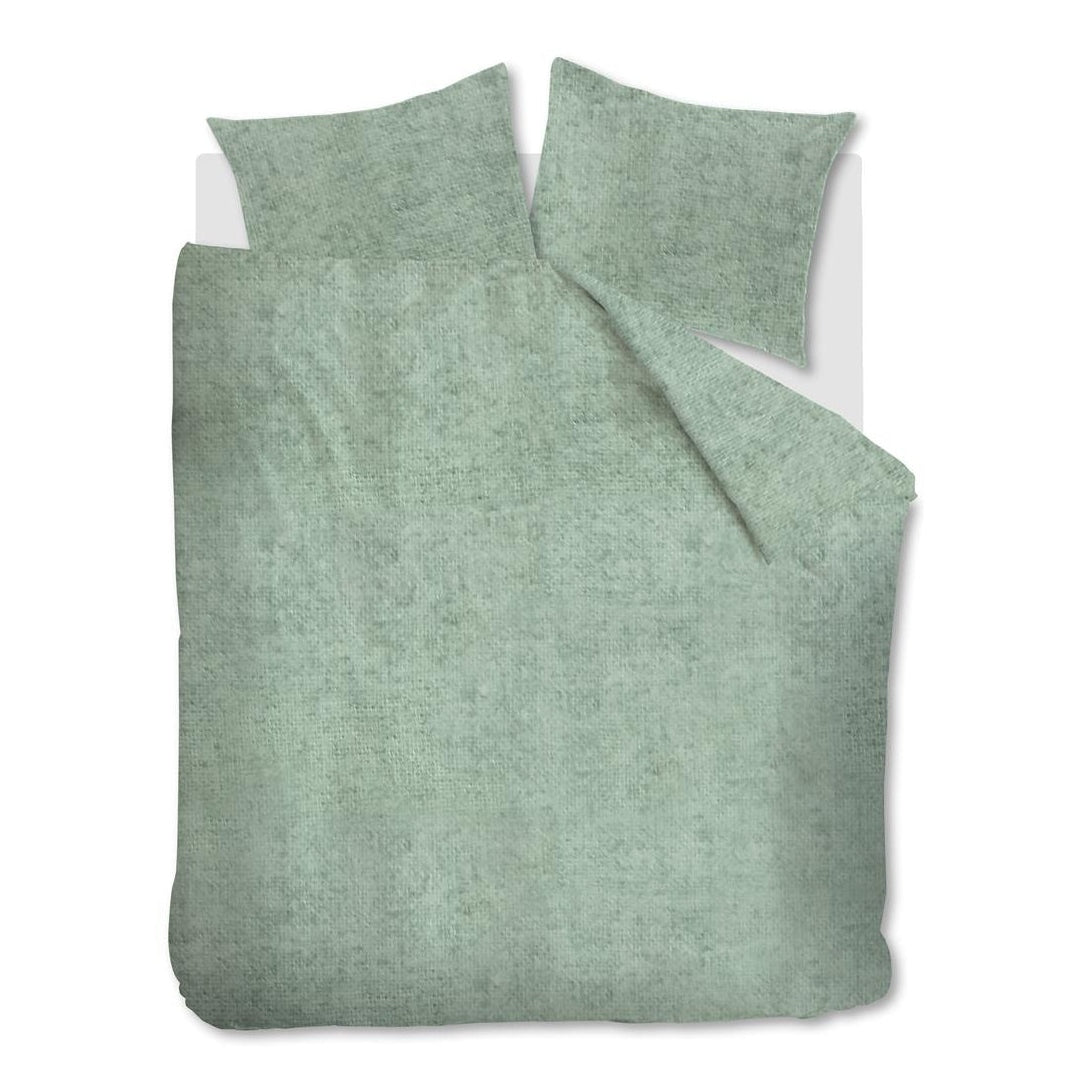Bedinghouse Housse de couette Flanelle Frost Gris Vert