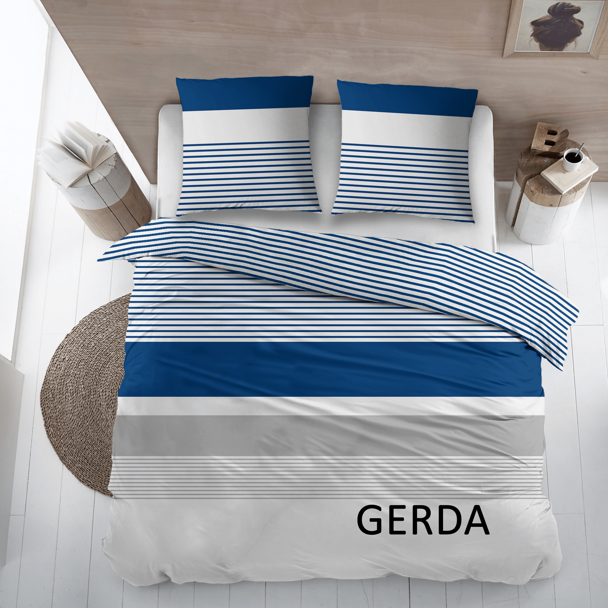 Sleepnight Housse de Couette Flanelle Gerda
