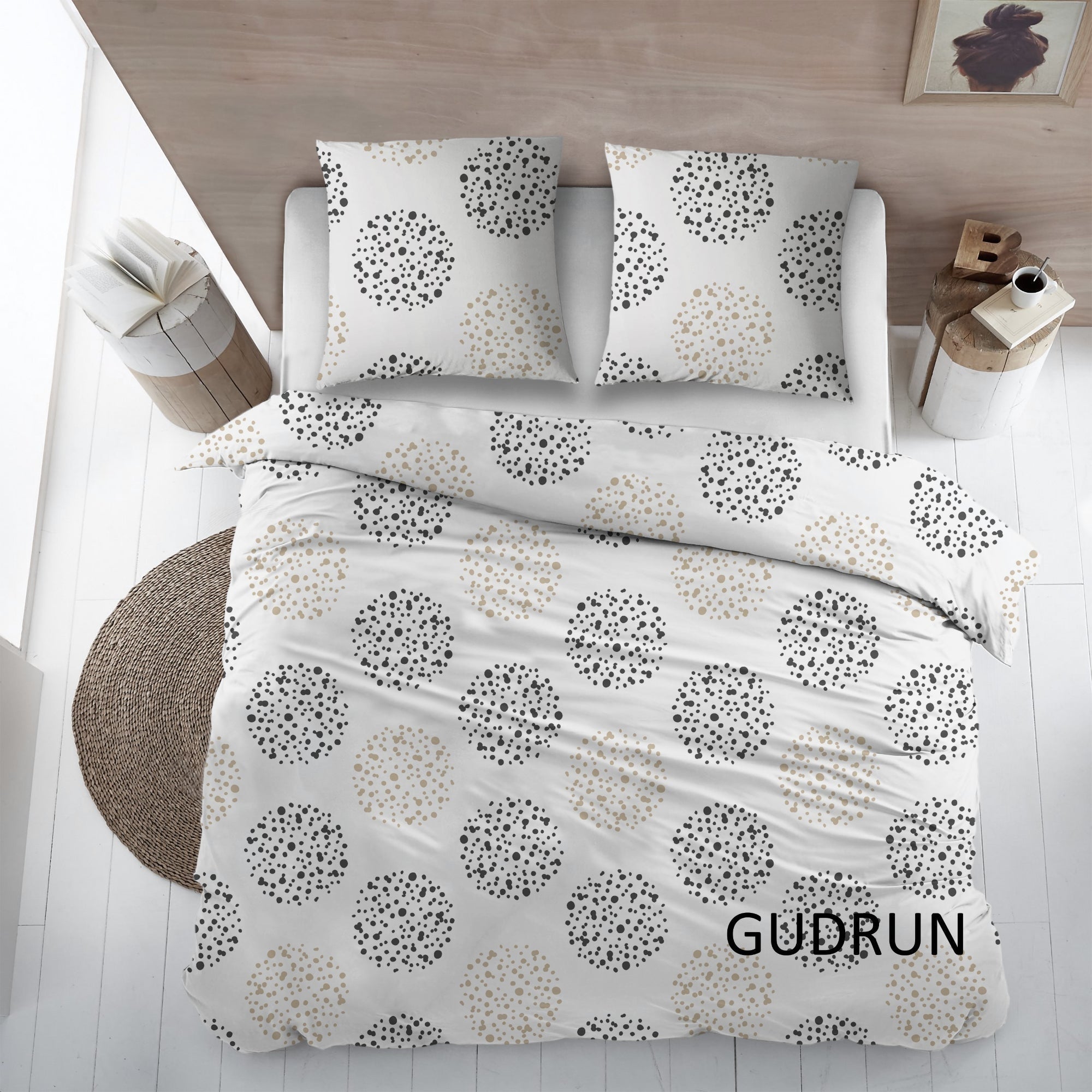 Sleepnight Housse de Couette Flanelle Gudrun