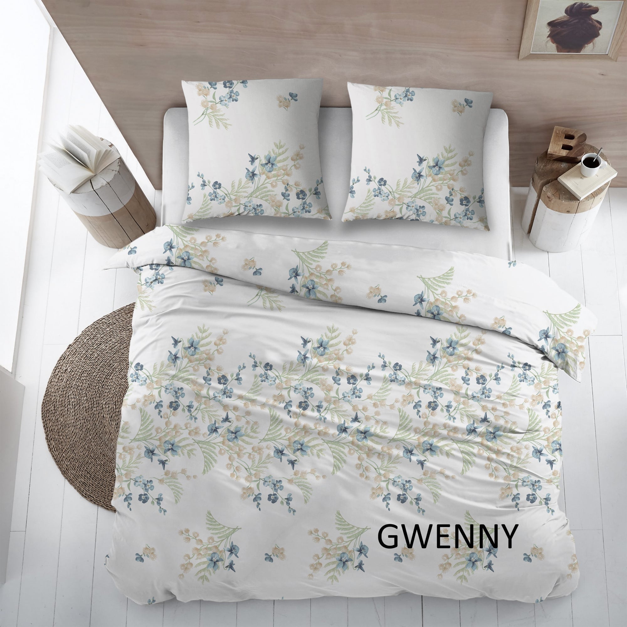 Sleepnight Housse de Couette Flanelle Gwenny