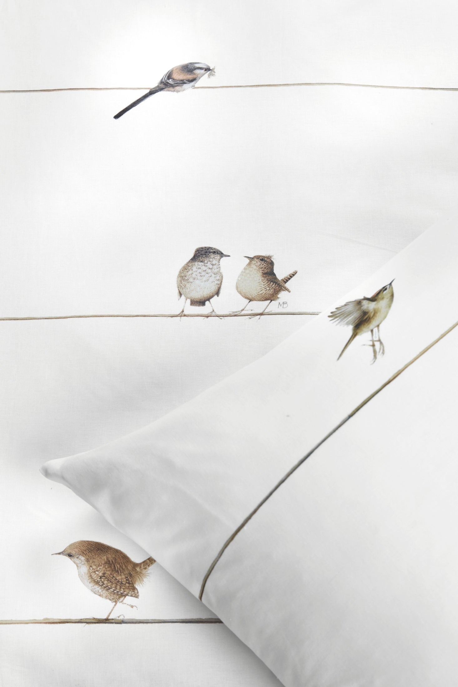 Marjolein Bastin Dekbedovertrek Katoen Gathering Naturel