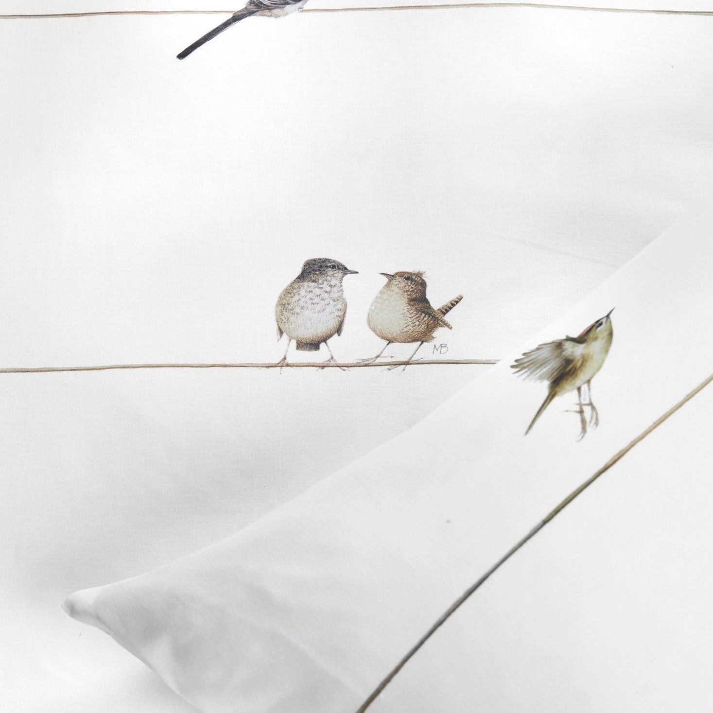 Marjolein Bastin Dekbedovertrek Katoen Gathering Naturel