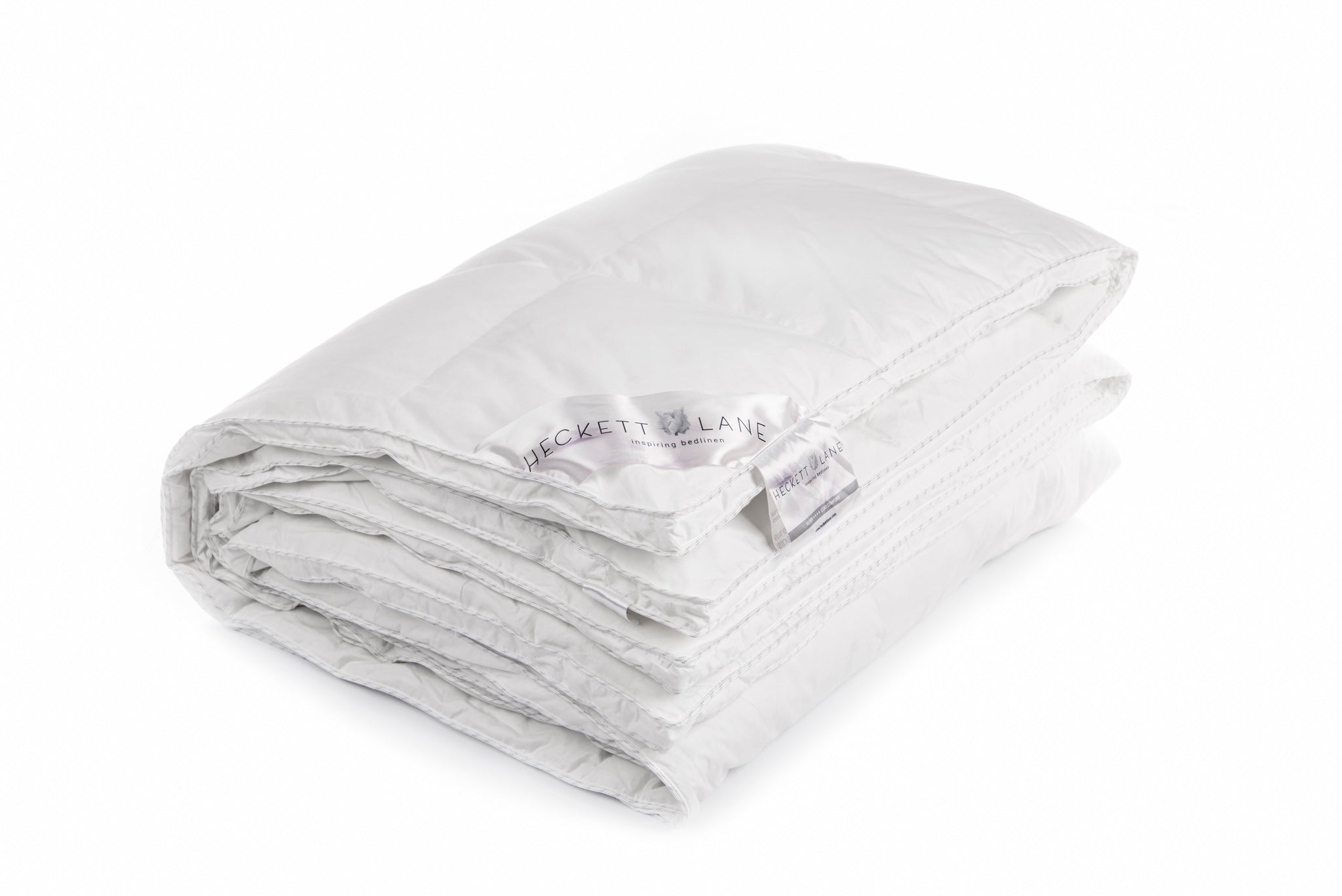 Heckettlane Couette en duvet argenté