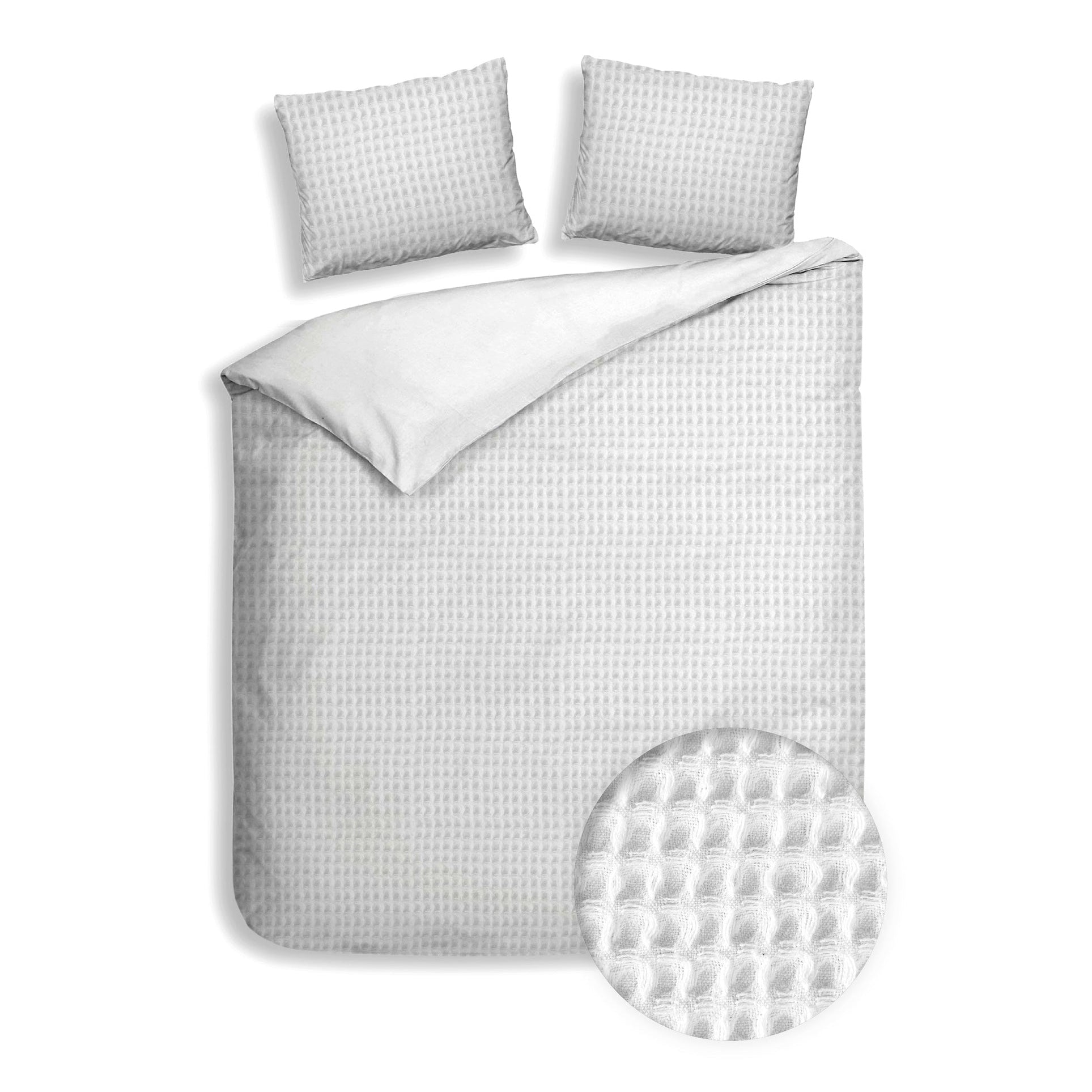 Housse de couette Heckettlane Vafala Super White Cotton