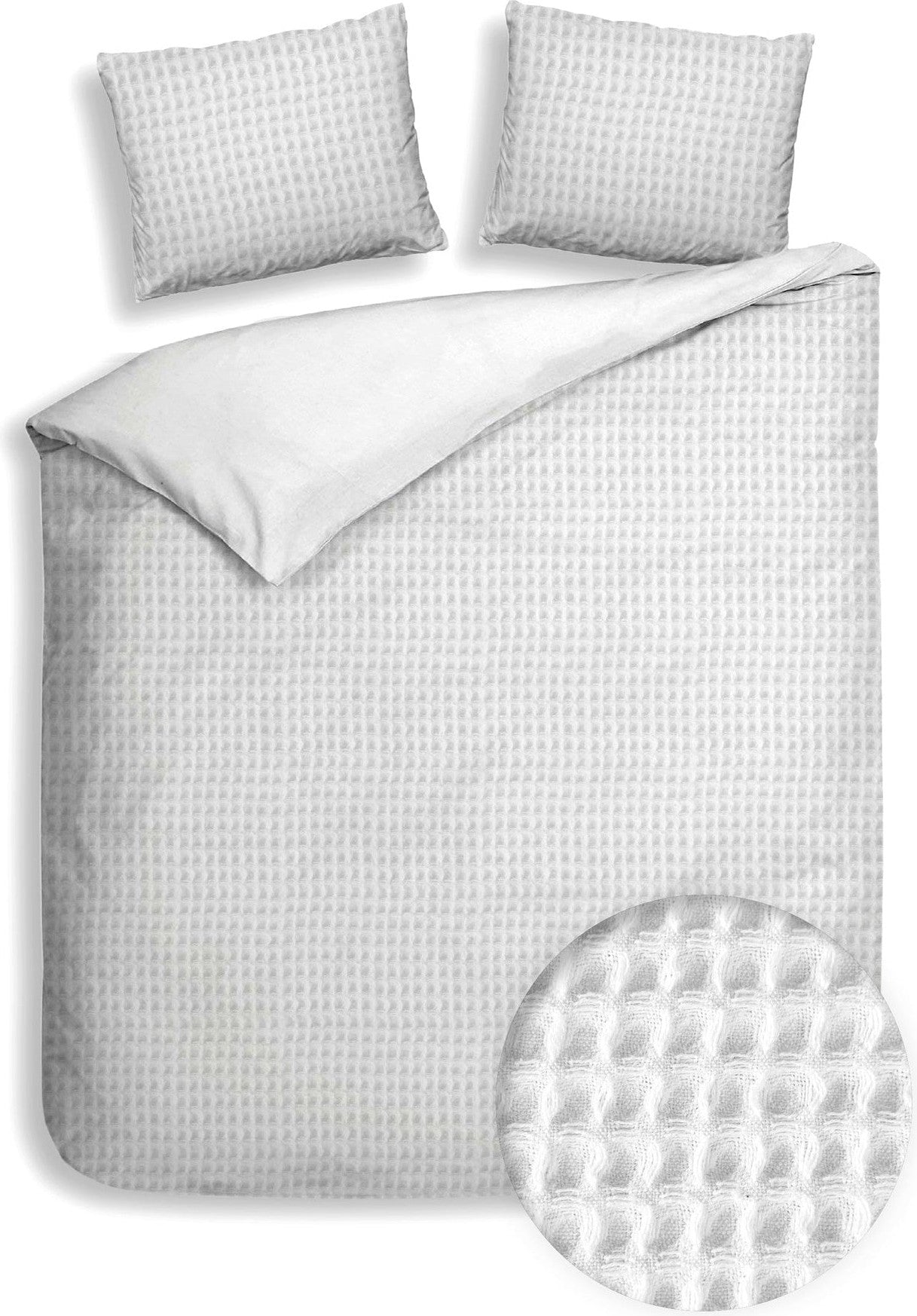 Housse de couette Heckettlane Vafala Super White Cotton