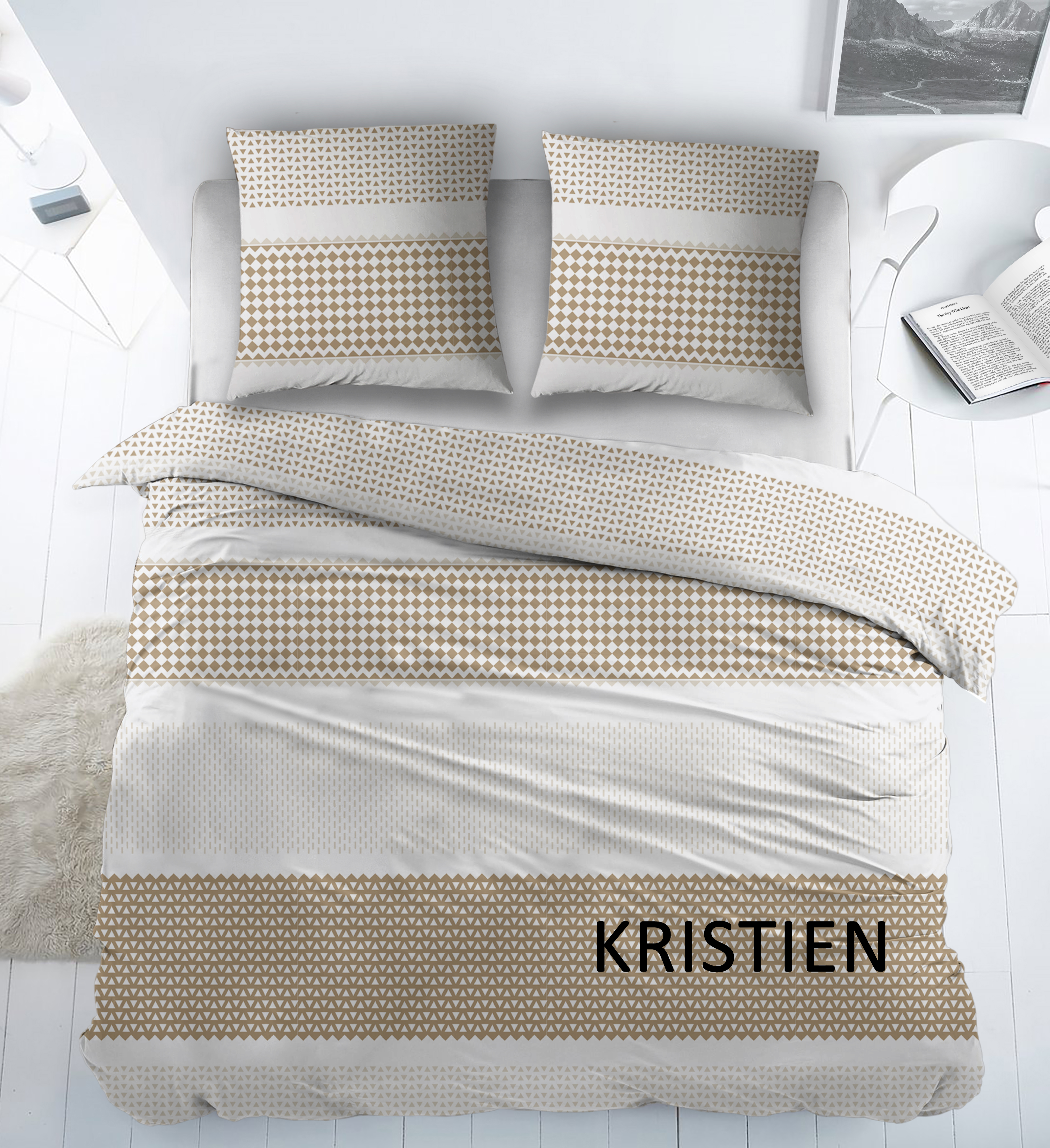 Sleepnight Lakenset Katoen Kristien - Beige