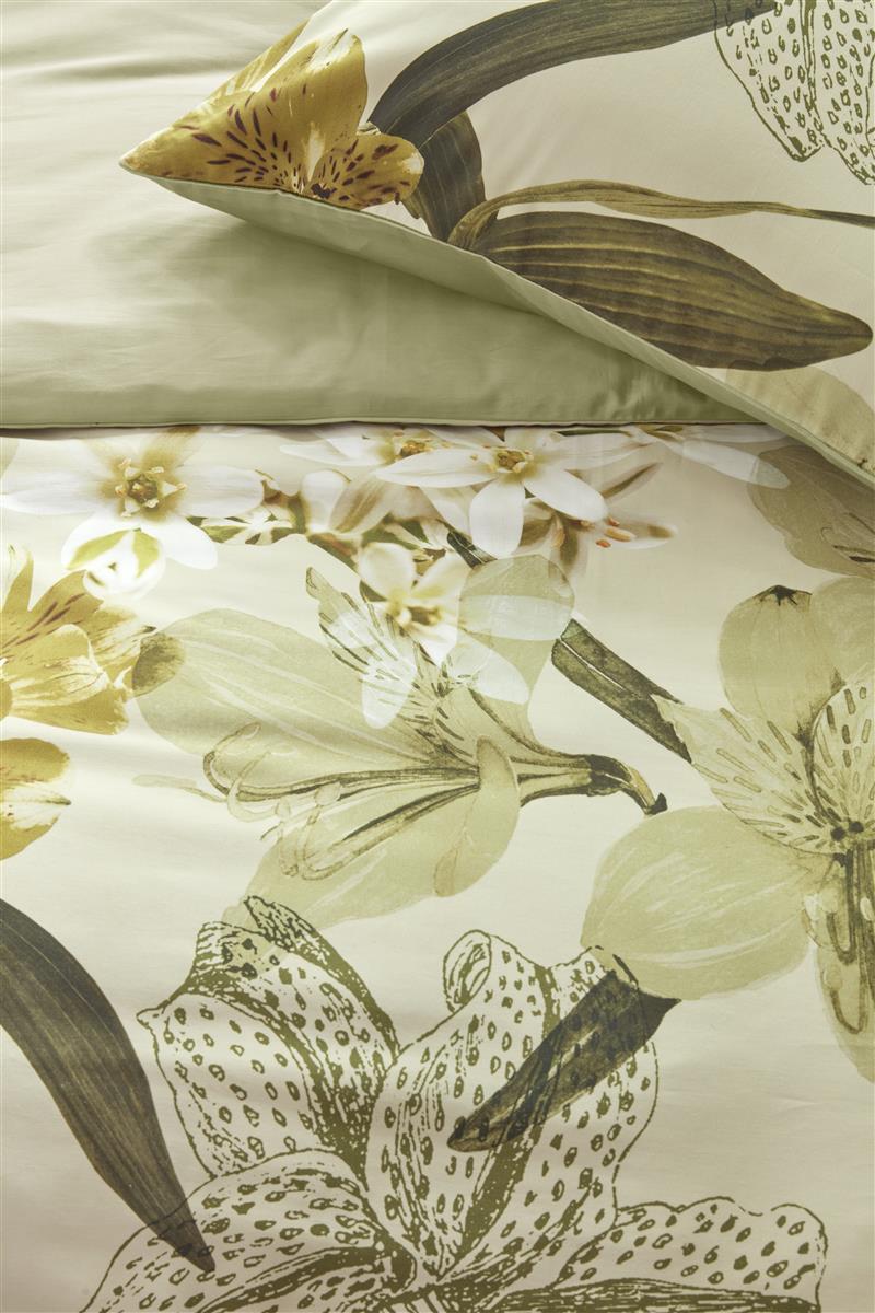 Beddinghouse Dekbedovertrek Satijn Kiley Groen