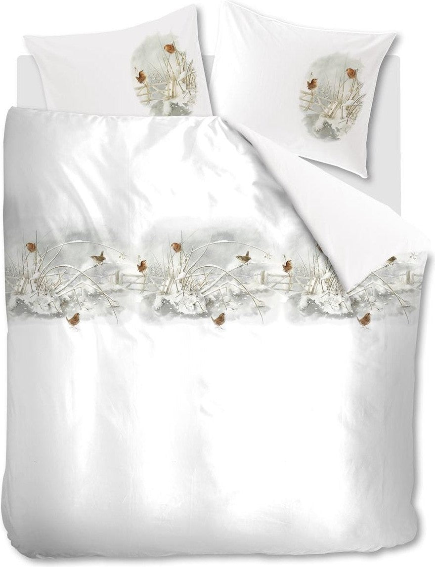Marjolein Bastin Housse de couette Flanelle King Hiver Naturel