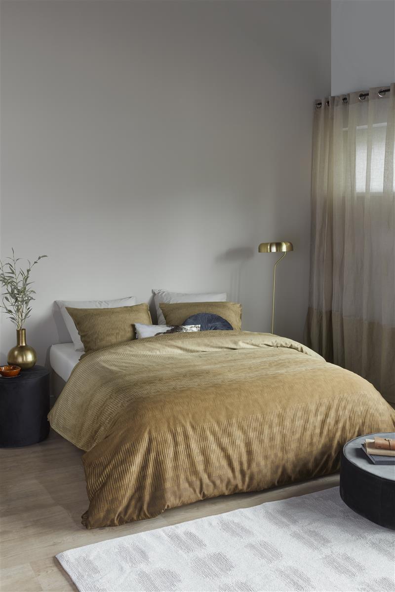 Beddinghouse Dekbedovertrek Satijn Lexi Goud