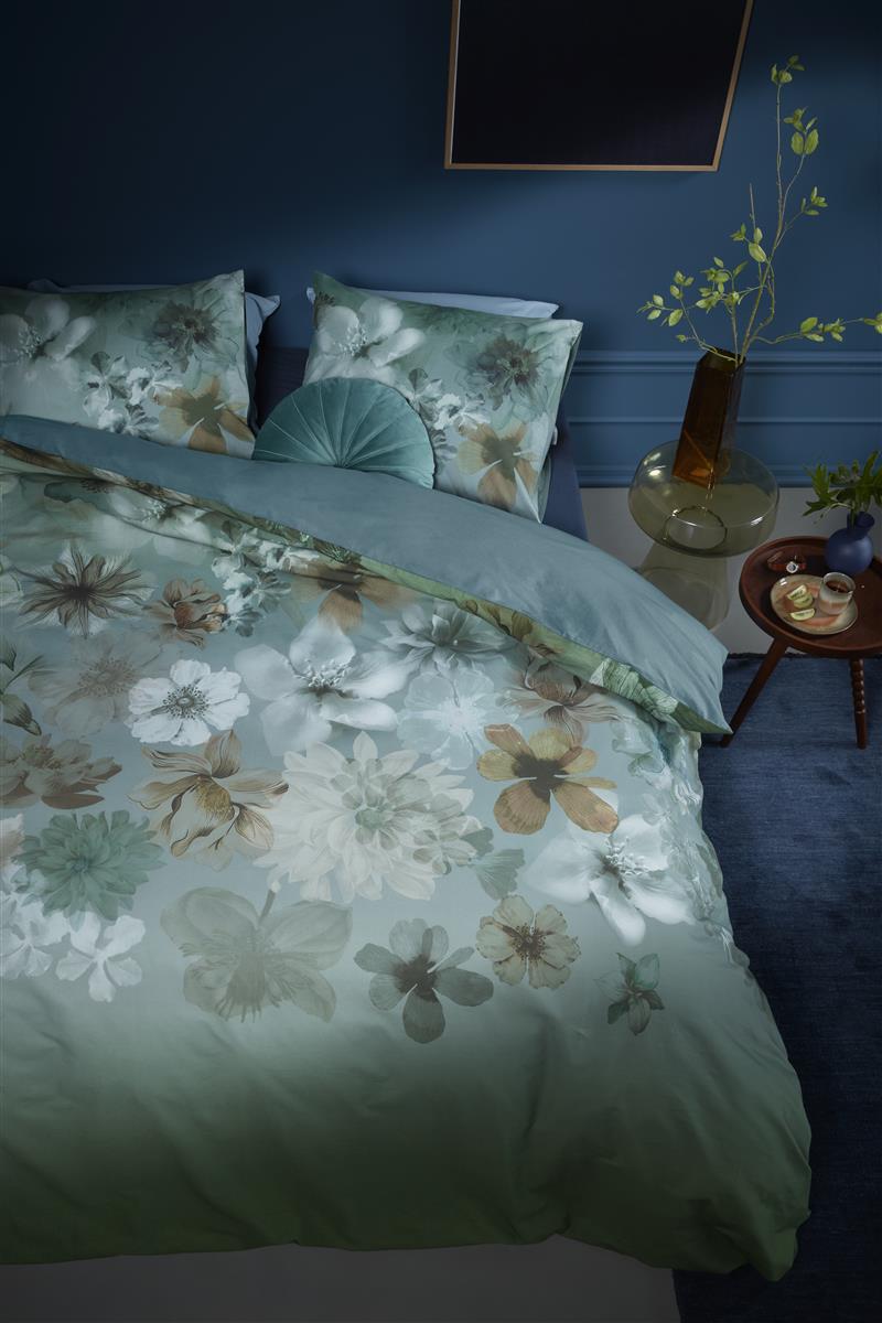 Beddinghouse Dekbedovertrek Katoen Lou Blue Green