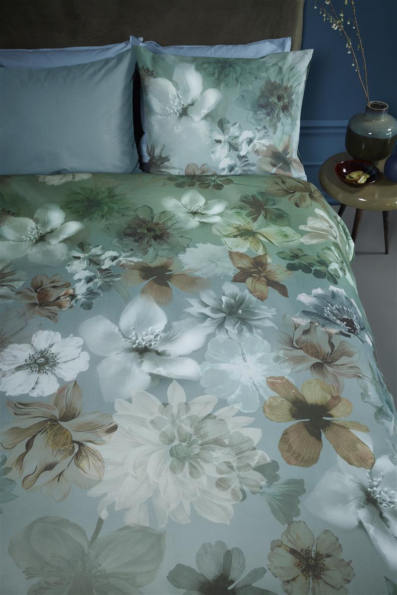 Beddinghouse Dekbedovertrek Katoen Lou Blue Green