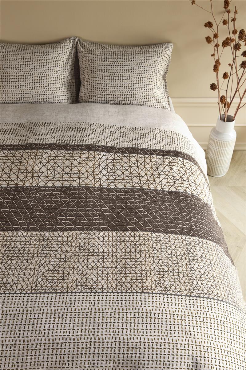 Beddinghouse Dekbedovertrek Katoen Mathis Natural