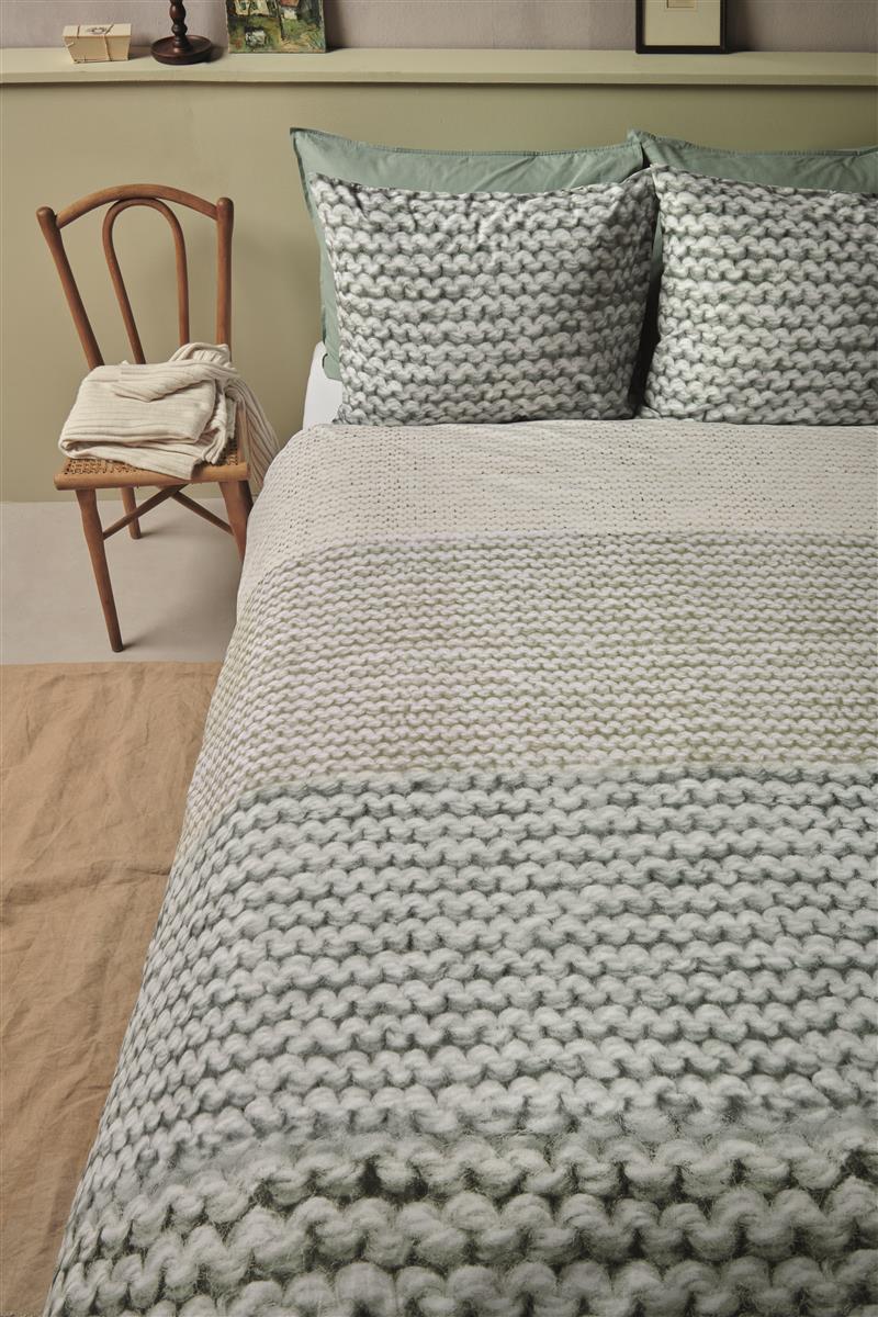 Ariadne at Home Housse de couette Coton Mélangé Vert