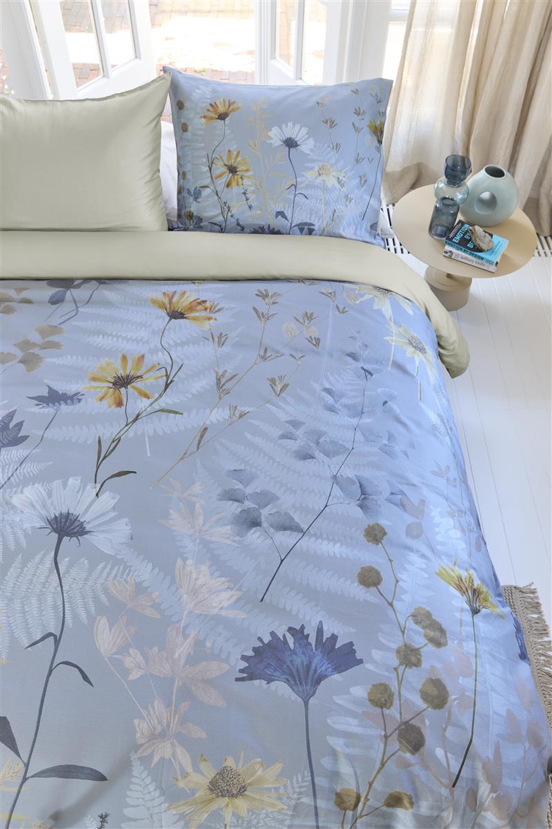 Beddinghouse Bettbezug Satin Nala Blau