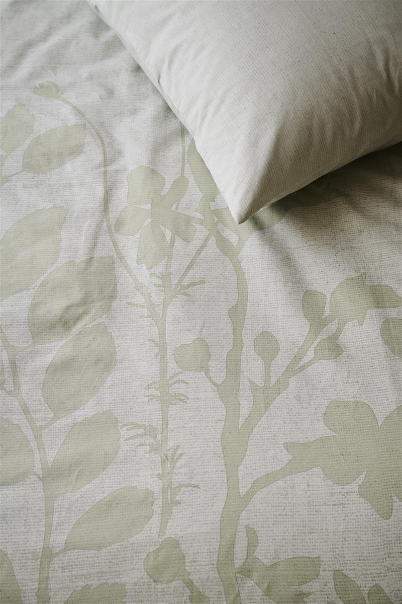 Housse de couette Ariadne at Home Coton Plante Vert clair