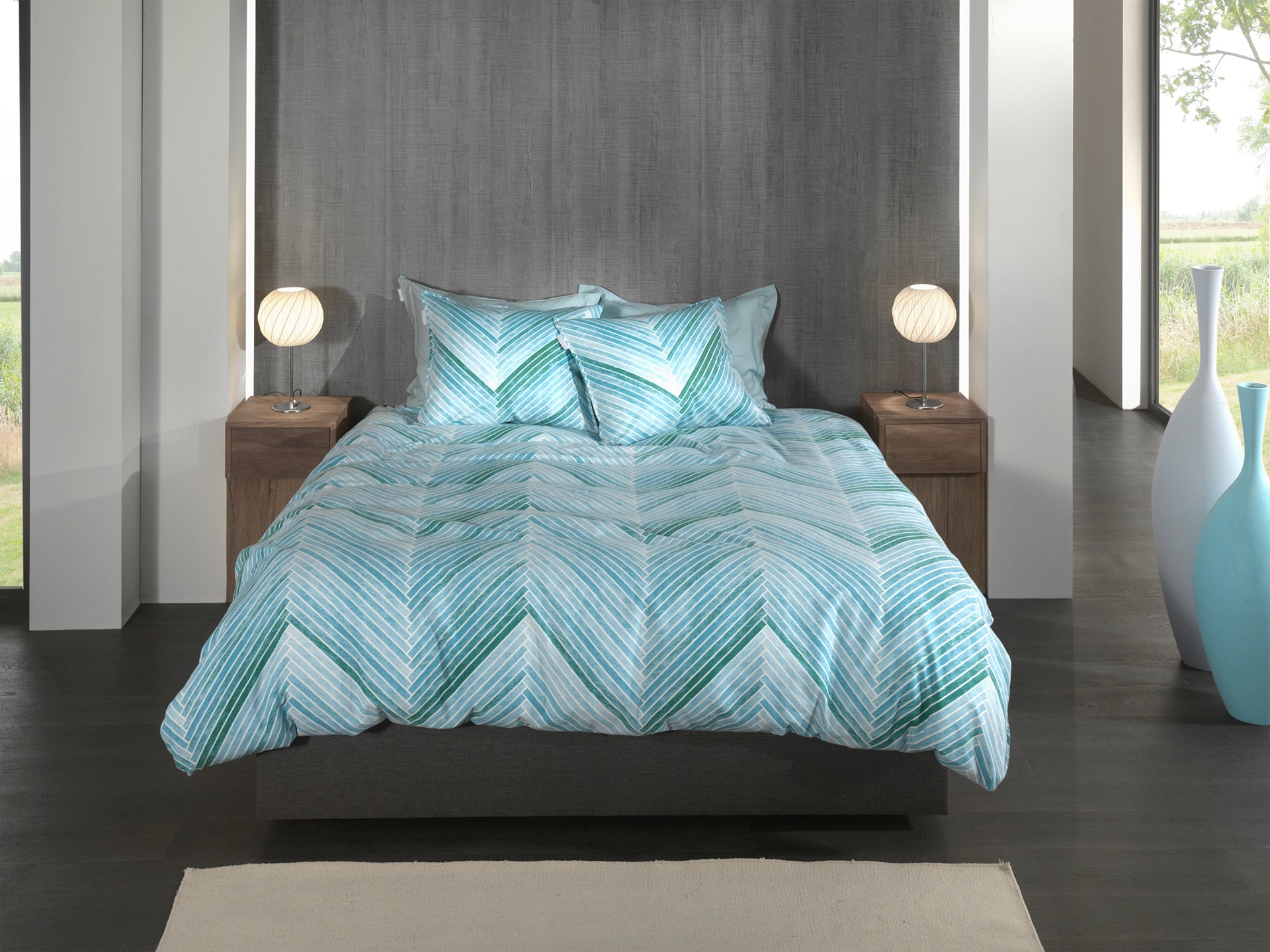 Heckettlane Dekbedovertrek Flanel Vita