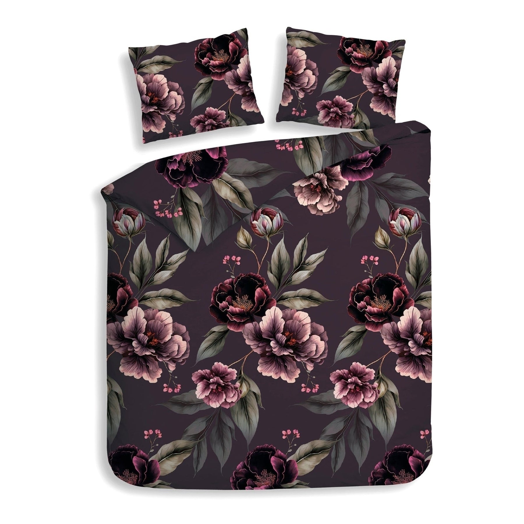 Housse de couette Heckettlane Flanelle Romee Violet