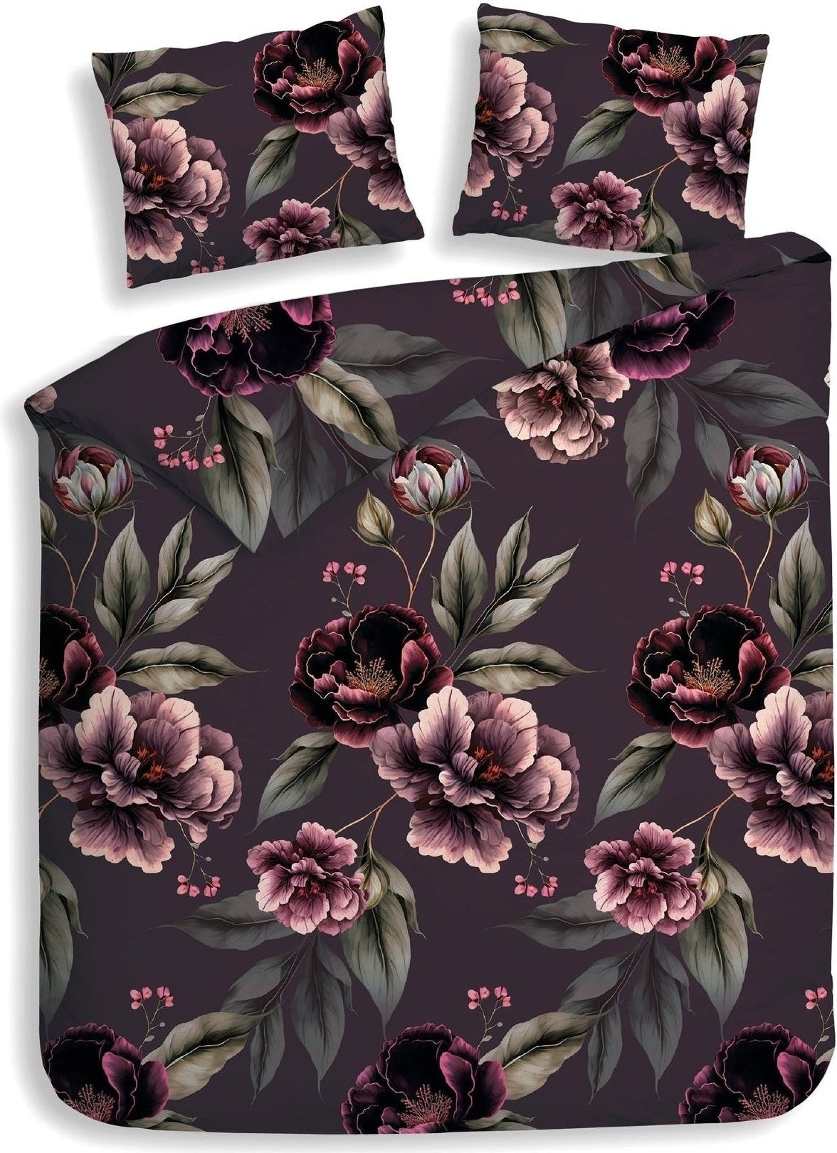 Housse de couette Heckettlane Flanelle Romee Violet