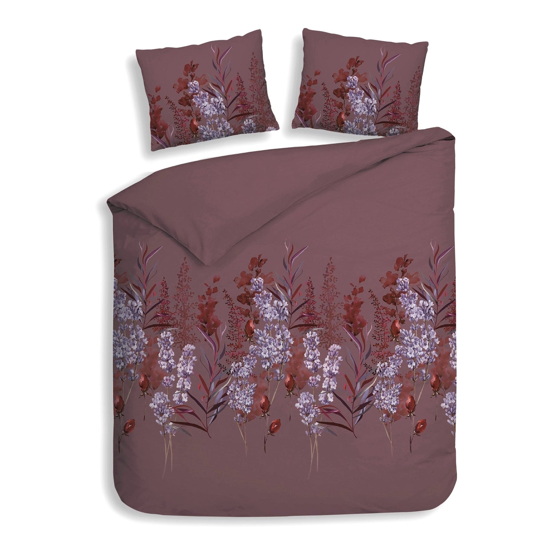 Housse de couette Heckettlane Flanelle Mino Violet