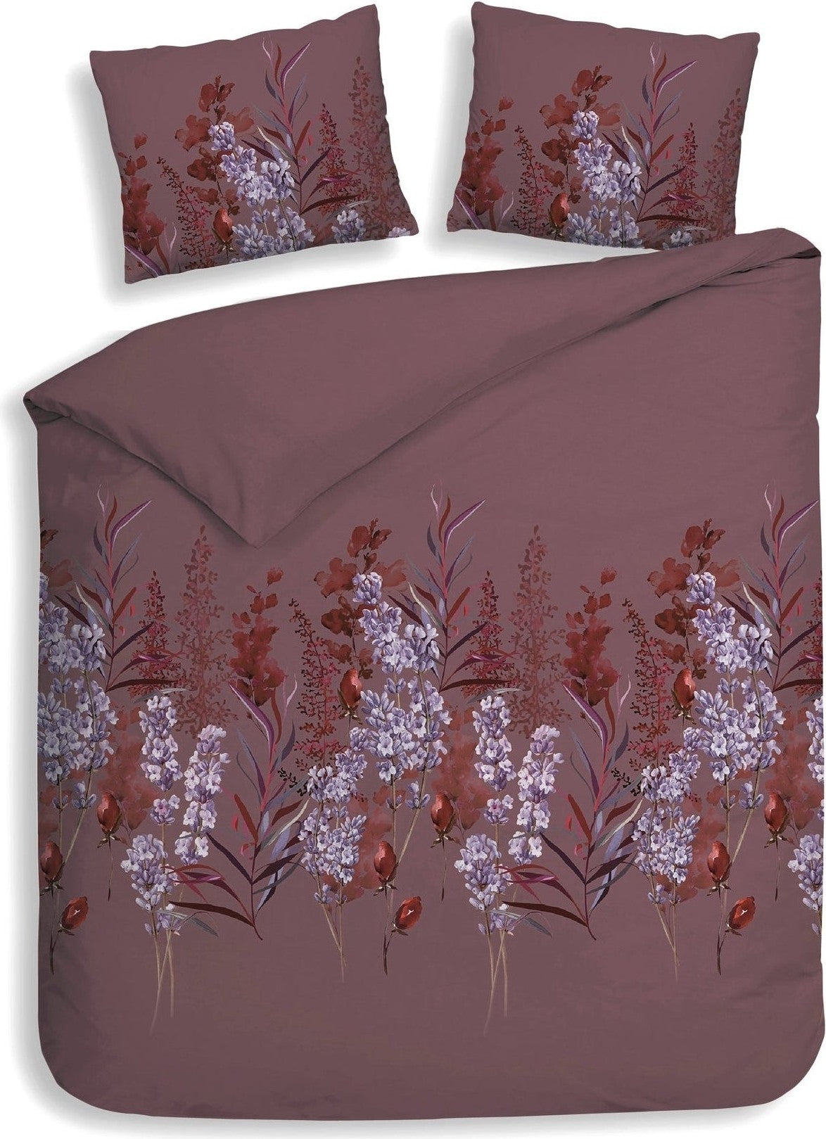 Housse de couette Heckettlane Flanelle Mino Violet
