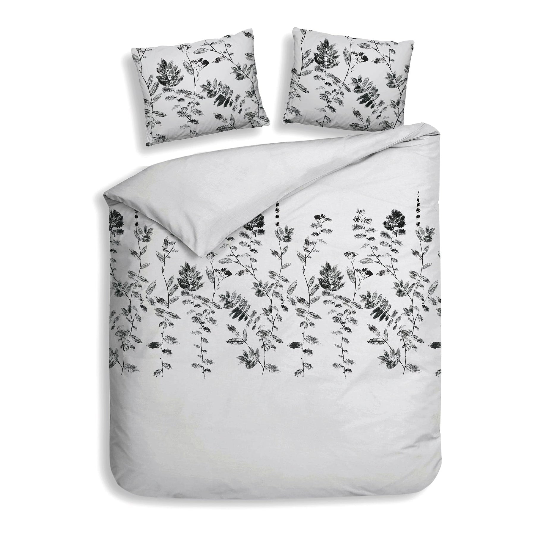 Housse de couette Heckettlane Flanelle Rocco Gris