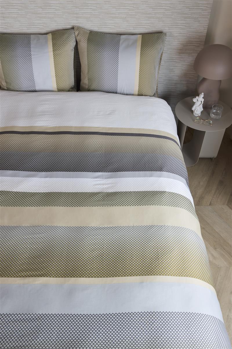 Beddinghouse Dekbedovertrek Satijn Rhys Naturel