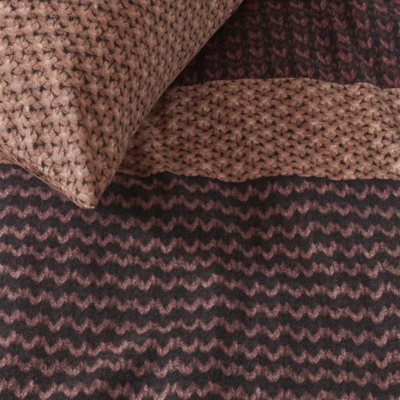 Bedinghouse Housse de couette Flannel River Rouge Foncé