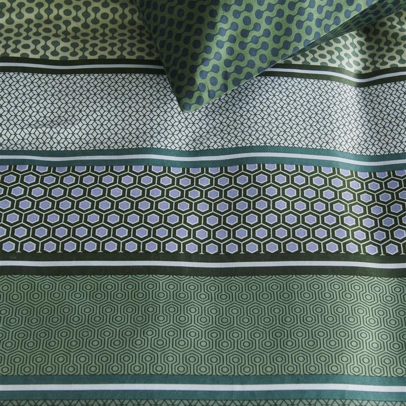 Beddinghouse Dekbedovertrek Tencel Romeo Blue Green