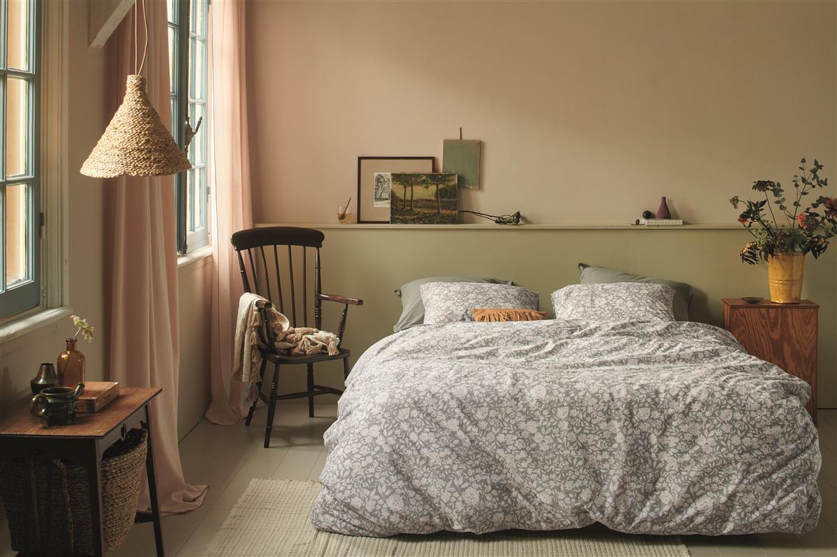 Ariadne at Home Housse de couette Coton Formes Gris