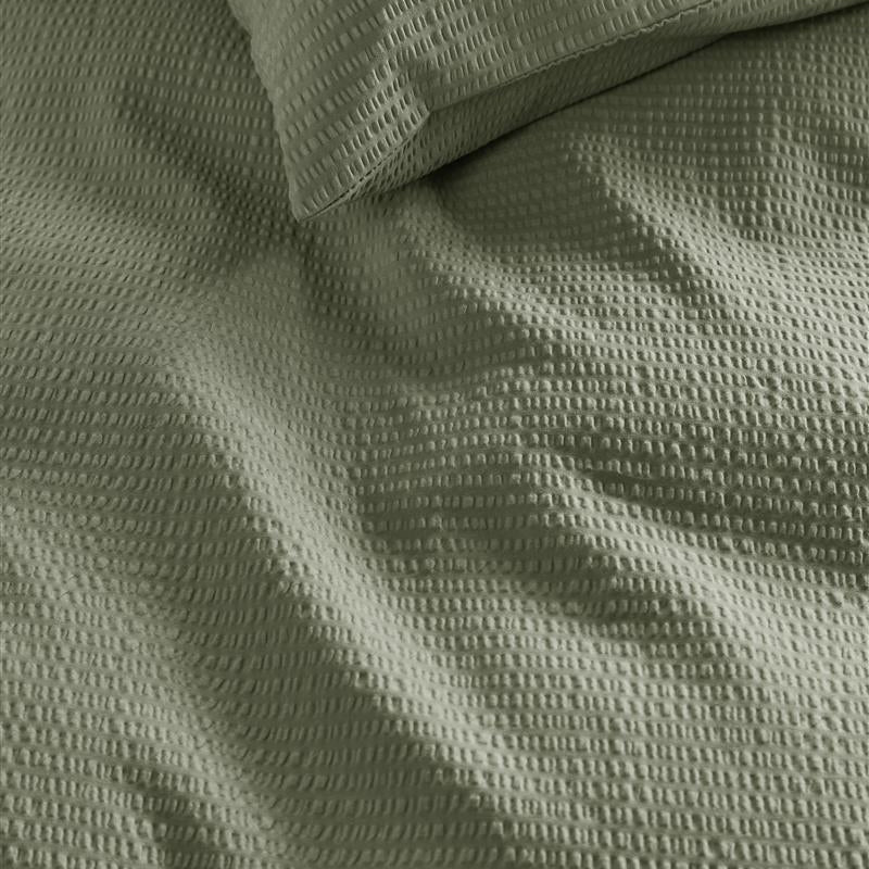 Beddinghouse Dekbedovertrek Seersucker Summer Groen