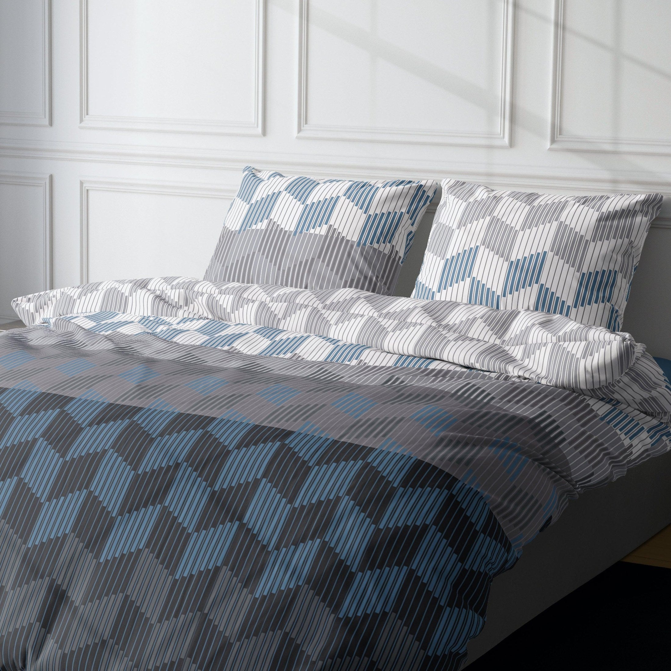 Satin d'Or Dekbedovertrek Satijn Coperni Grijs - Bedtextielonline.be