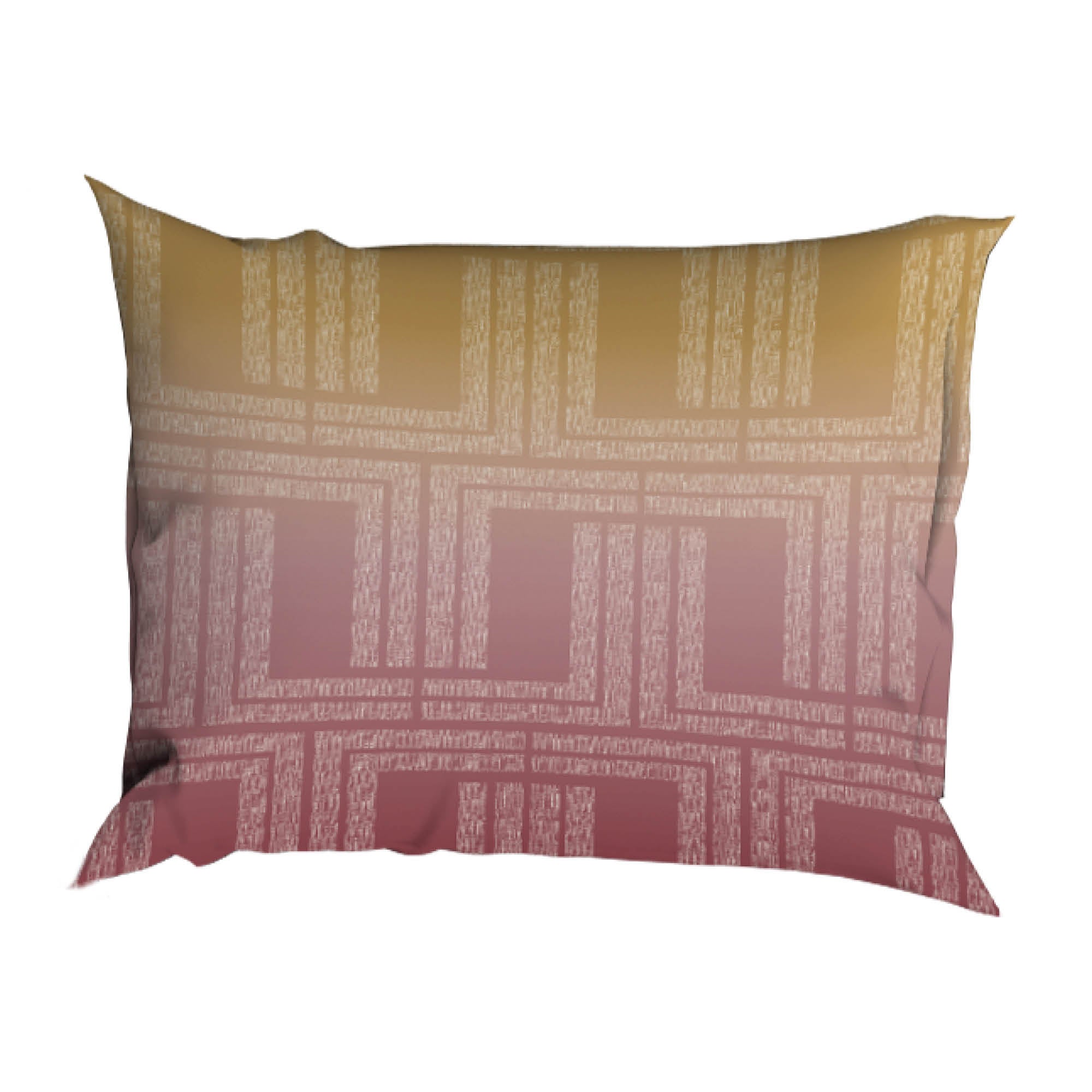 Satin d'Or Dekbedovertrek Satijn Albenga Bordo / Gold