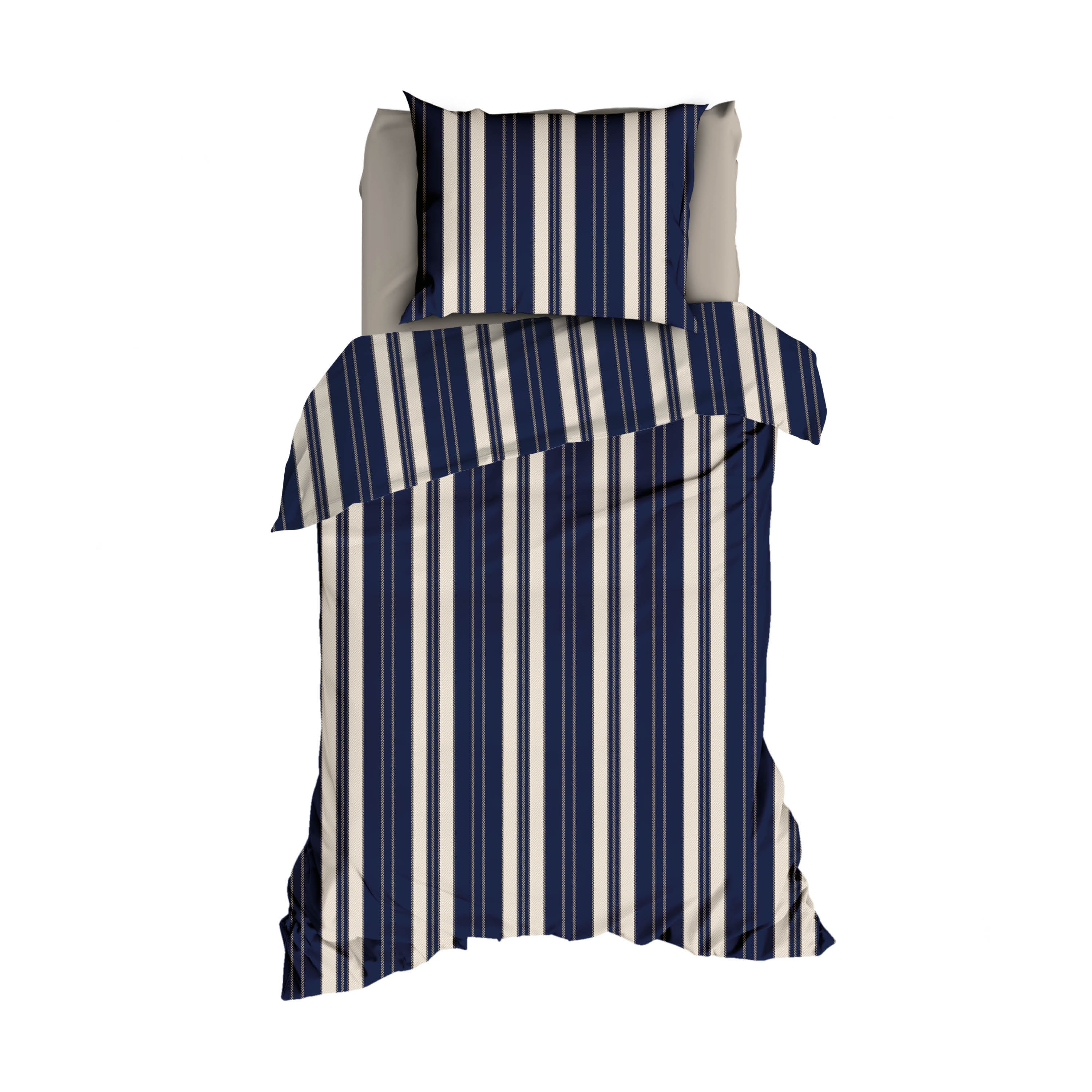 Romanette Dekbedovertrek Katoen Florian - Navy
