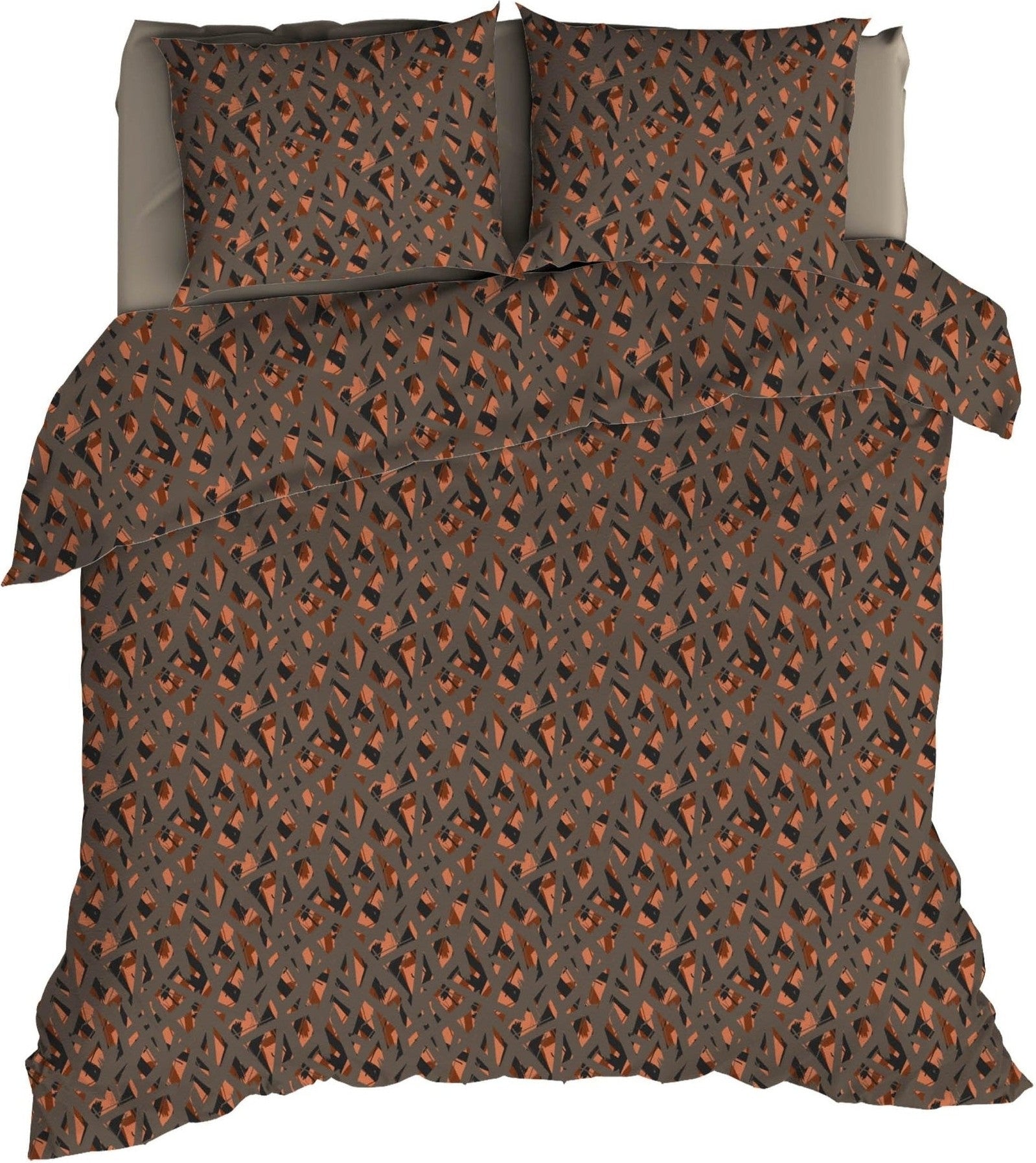 Romanette Dekbedovertrek Glockner Flanel - Bedtextielonline.be