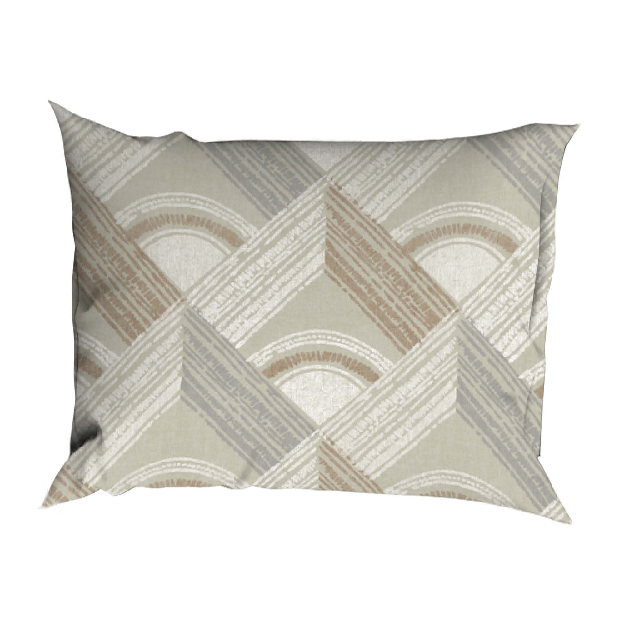 Romanette Dekbedovertrek Katoen Pantheon Beige/Grijs