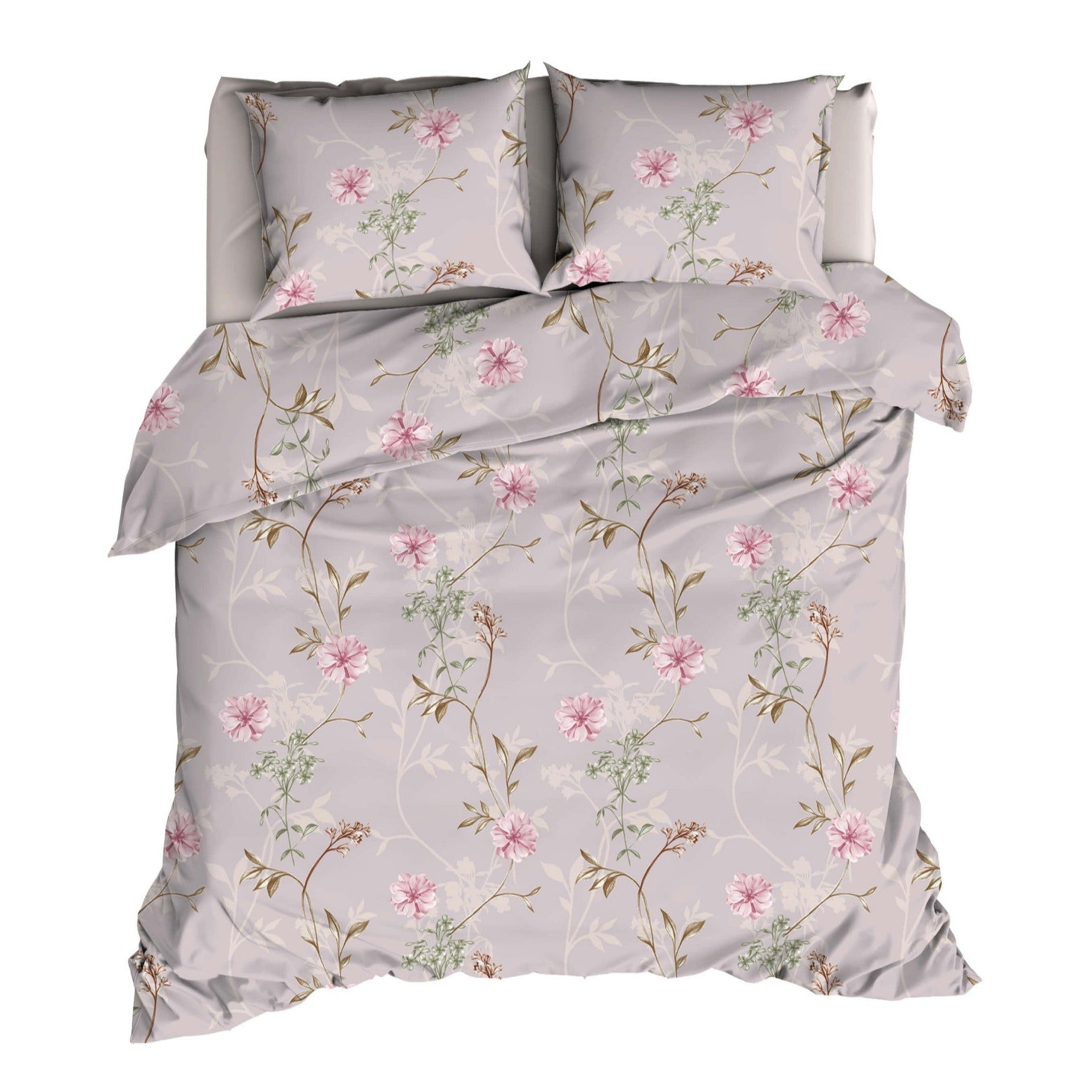 Satin d'Or Dekbedovertrek Satijn Raisa Rose