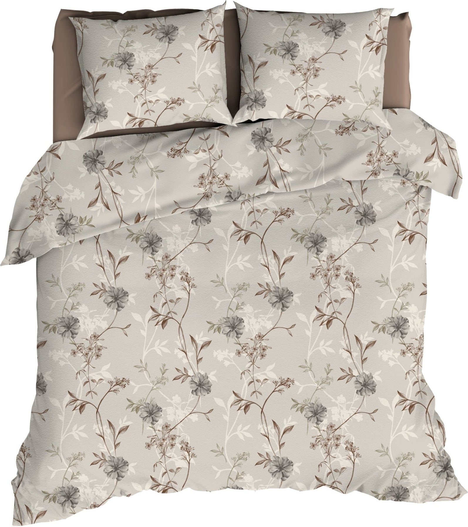 Romanette Bettbezug Flanell Richelle Beige