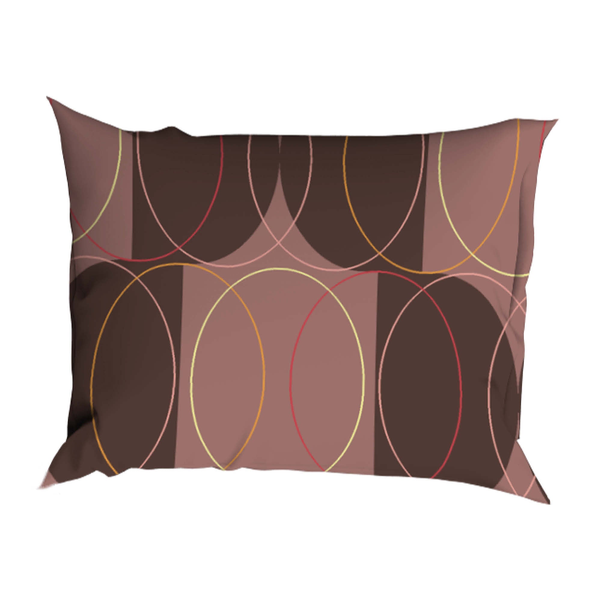 Romanette Dekbedovertrek Katoen Swing Chocomat