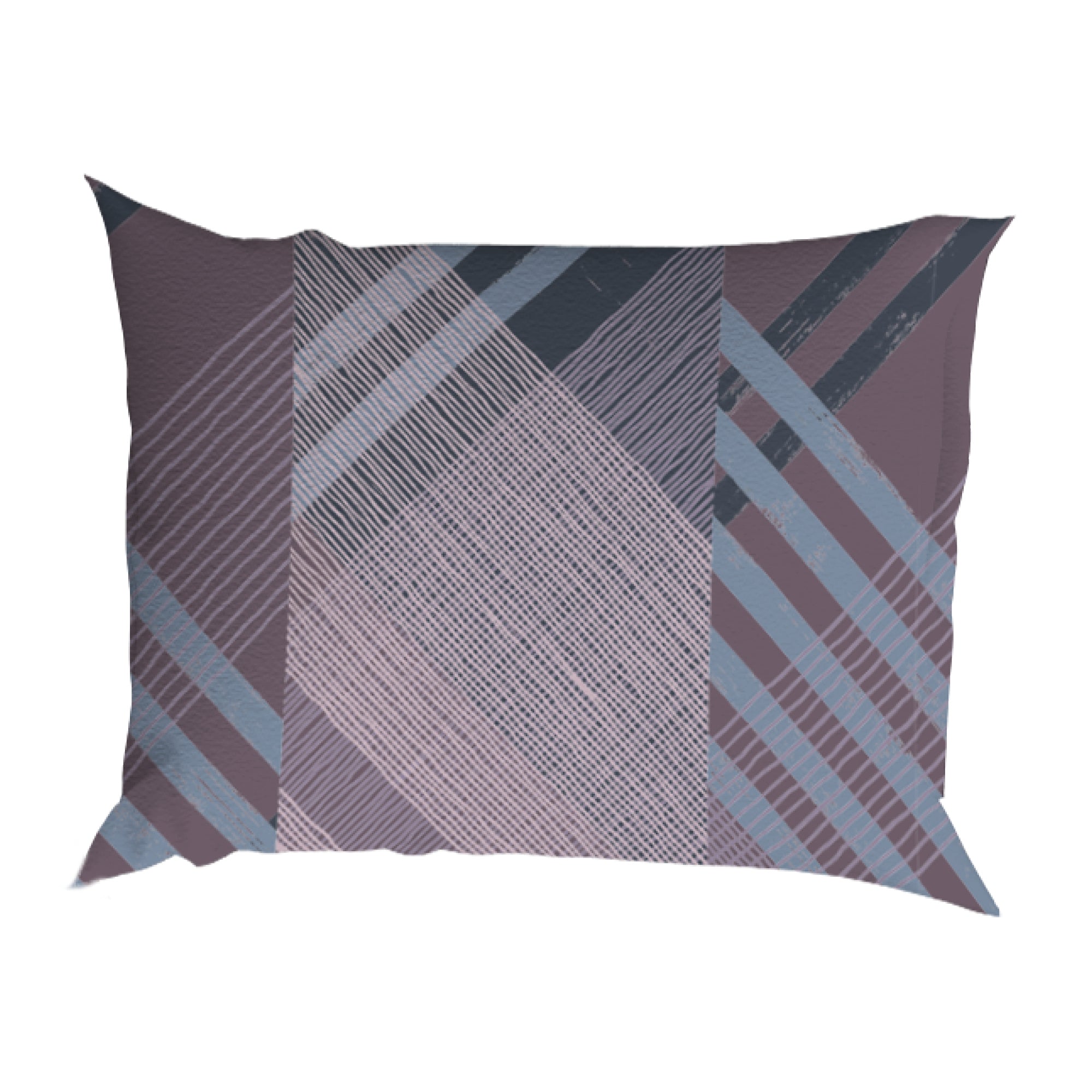 Romanette Bettbezug Flanell Valmont Blau/Flieder