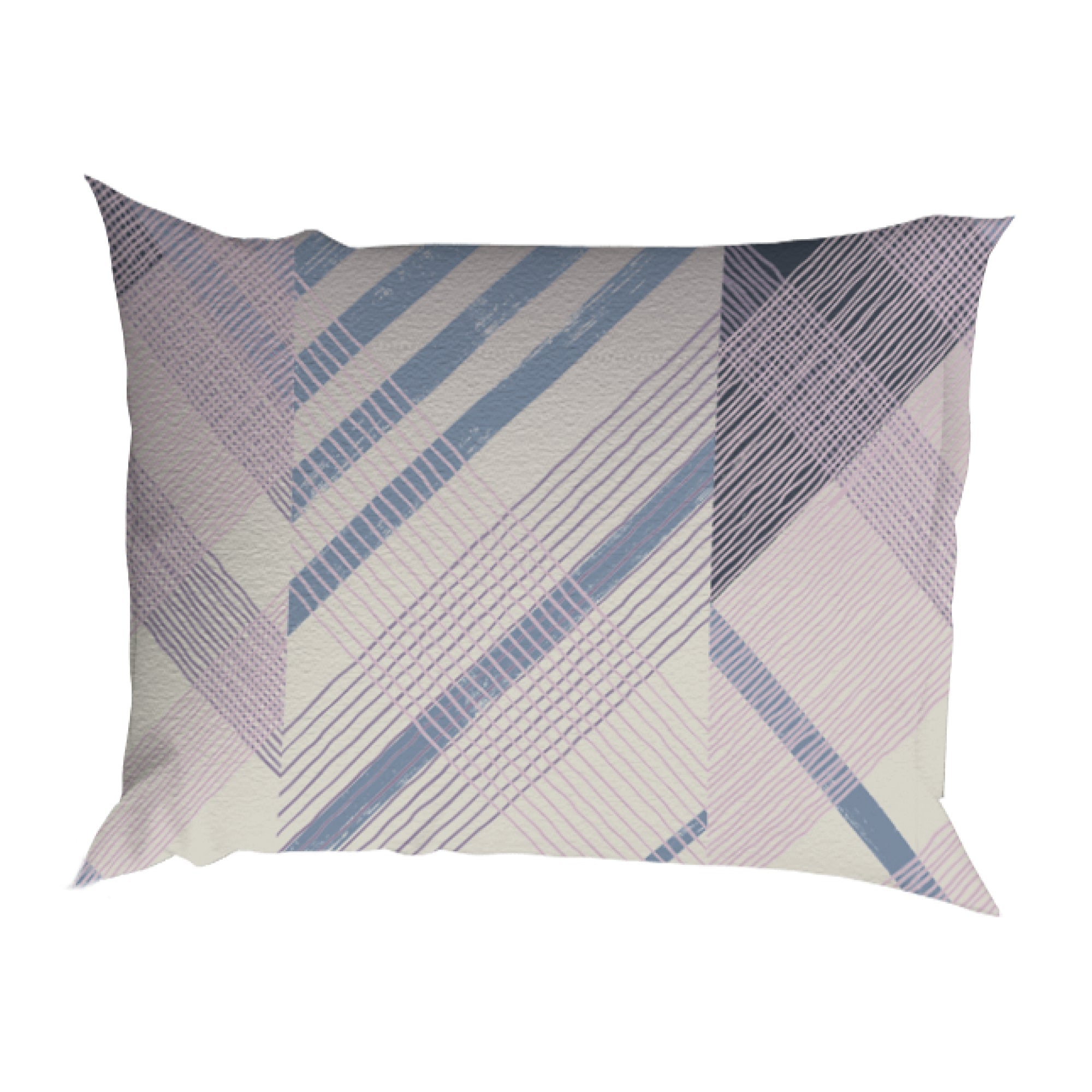 Romanette Bettbezug Flanell Valmont Blau/Flieder